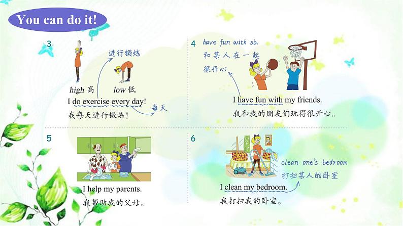 冀教版六年级英语下册Unit2 Lesson11 Work Haard! 教学课件+教案+视频04