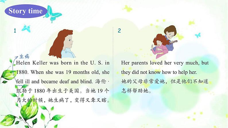 冀教版六年级英语下册Lesson12 Helen Keller 教学课件第3页