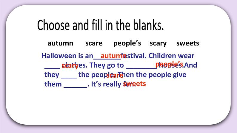 Unit 7 When is thanksgiving Lesson23(1) 课件 北京版英语三上第4页