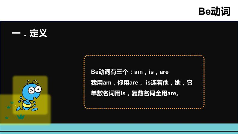 小升初英语语法专项突破集训(通用版): 专题一 Be动词 课件02