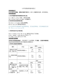 英语小升初语法知识点学案（通用版）：名词讲义