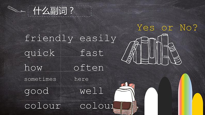 人教pep版英语小升初语法专项复习课件:副词06