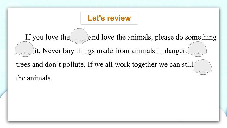 教科版EEC英语六下Module 2 Unit 4 We can save the animals第2课时 课件04