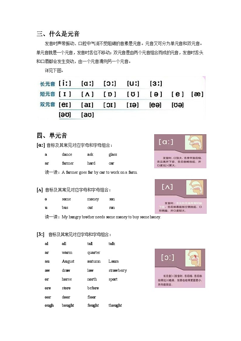 【专项练习】全套专题高频考点小升初英语(词汇篇)Module 1 国际音标-元音(带答案)第2页