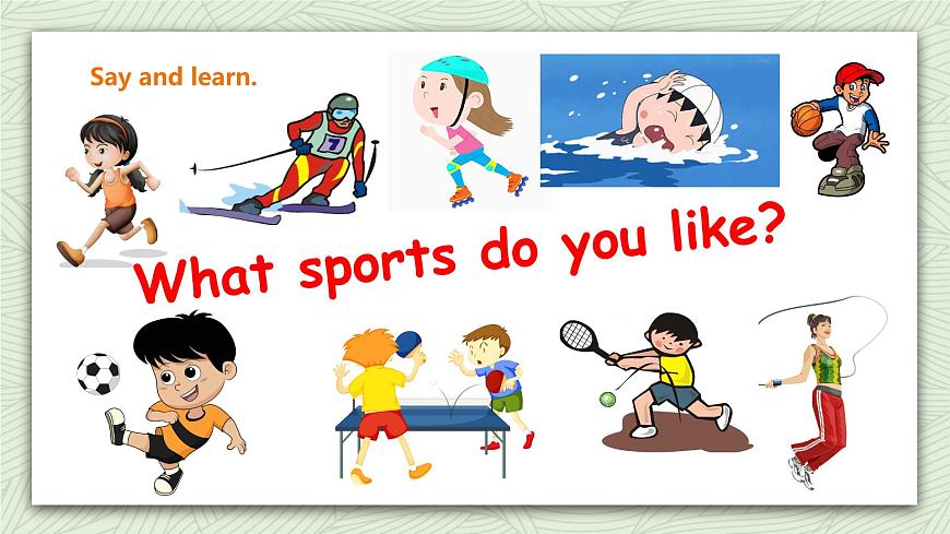 人教新起點(diǎn)四年級英語上Unit 1Sports and games let’s spell+ let’s check 課件第3頁