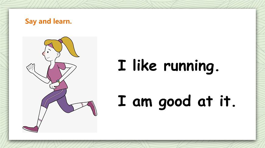 人教新起點(diǎn)四年級英語上Unit 1Sports and games let’s spell+ let’s check 課件第4頁
