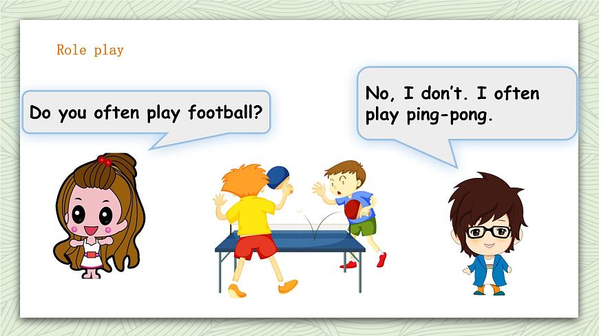 人教新起點(diǎn)四年級(jí)英語(yǔ)上Unit 1Sports and gameslesson3 課件第5頁(yè)