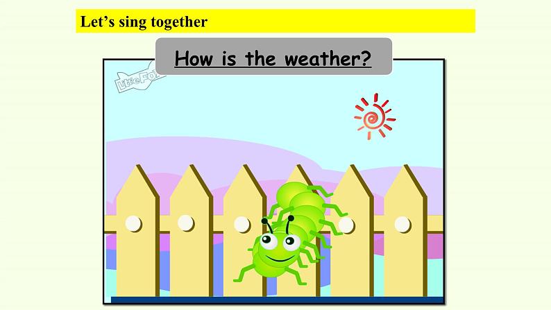湖南少年儿童出版社小学英语三年级起点三年级下册 Unit 9 What 's the weather like 课件第2页