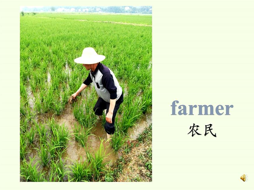 湖南少年兒童出版社小學(xué)英語三年級起點三年級下冊 Unit 10 Is he a farmer 課件第2頁