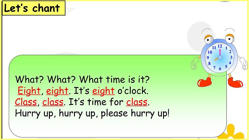 Unit6 What time is it Fun time&Cartoon time(课件) 译林版(三起)英语三年级下册05