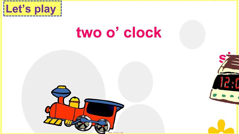 Unit6 What time is it Sound time,Rhyme time & Checkout time(课件) 译林版(三起)英语三年级下册第7页