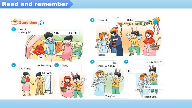 Unit6 Whose dress is this Fun time & Cartoon time(课件) 译林版(三起)英语四年级下册第5页