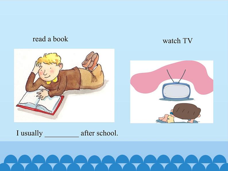 教育科学出版社小学英语三年级起点四年级下册 Unit 6 What do you usually do on Sunday 课件202