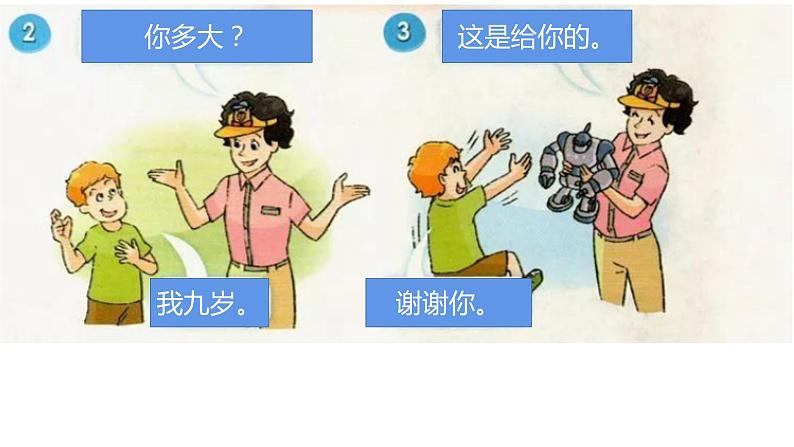 译林版小学英语3BU5复习PPT及课文填空05