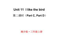 湘少版三年级上册Unit 11 I like the bird备课ppt课件
