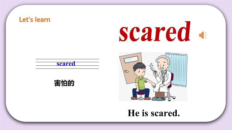 人教版新起点英语六上册Unit 4 Feelings lesson1课件+教案+练习04