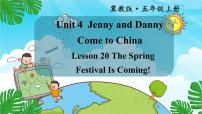 五年级上册Lesson 20 The Spring Festival Is Coming!课文ppt课件