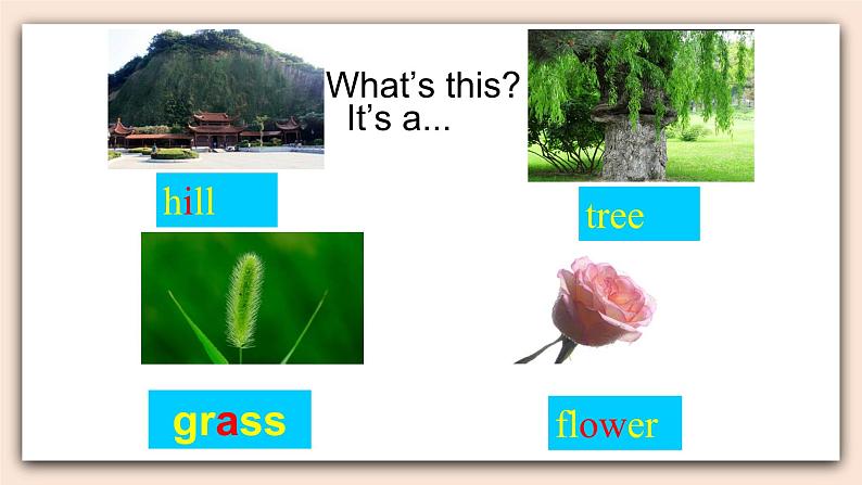 人教版(新起点)二年级英语上册Unit 5 In the Park Lesson 3_课件第3页