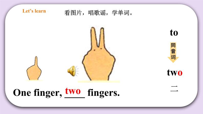 人教版新起点英语一年级上册Unit 4 Numbers Lesson 1 课件+教案+习题+素材03