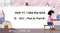 小学英语Unit 11 I like the bird教课课件ppt