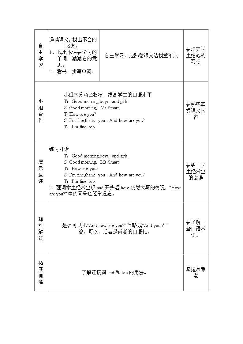 外研3英上 Module2 Unit1 I'm Ms Smart PPT课件+教案02