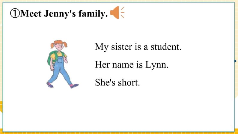 冀教版3英上 Unit 4 Unit4 Lesson 21 Jenny's  Family PPT课件06