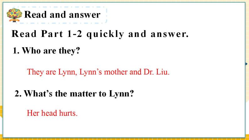 冀教版3英上 Unit 4 Unit4 Lesson 24 Lynn Sees a Doctor PPT课件06