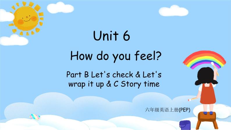人教PEP六上英语 Unit6 Part B Let's check & Let's wrap it up & C Story time课件+教案+音视频素材01
