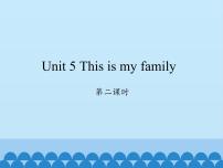 三年级上册Unit 5 This is my family说课ppt课件