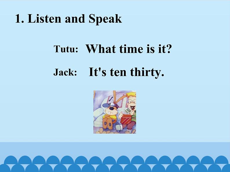 教科版(EEC)三年级英语下册 Unit 6 What Time Is It? 课件04
