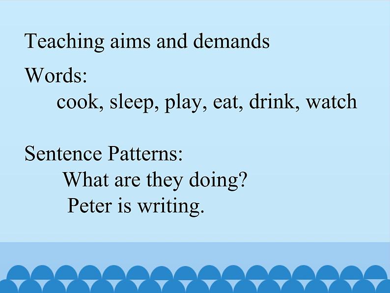 湖南少年儿童出版社小学英语三年级起点四年级下册 Unit 5 Peter is writing 课件1第2页