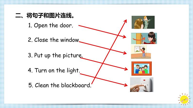Unit1 My classroom 句型 语法 2023 四年级上册 三升四 暑假自学课(人教pep版)课件PPT06