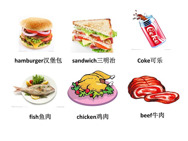 湖南少年儿童出版社小学英语三年级起点五年级上册 Unit 2 I 'd like a hamburger 课件1第8页
