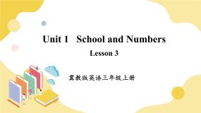 冀教英语三年级上册 Unit 1 Lesson 3 PPT课件+素材