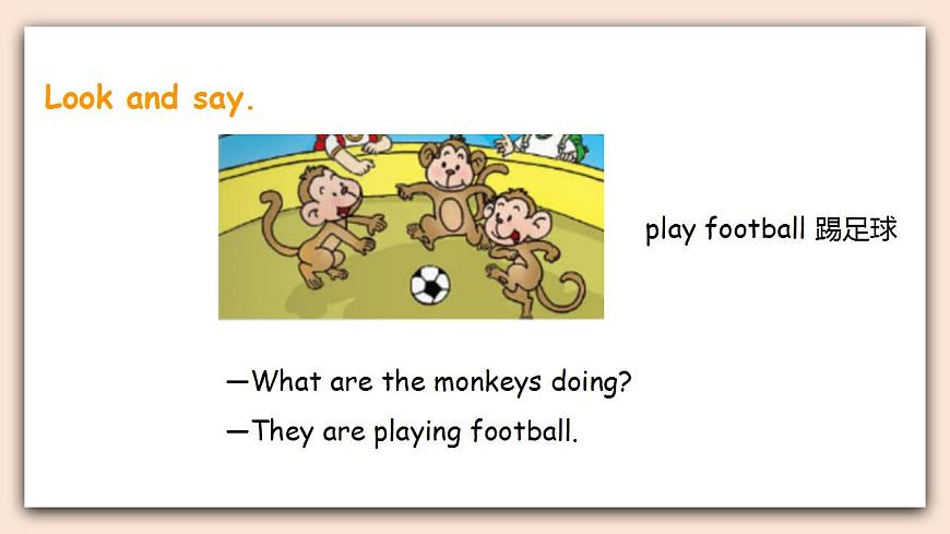 Module 3 Unit 2 What's the elephant doing課件第6頁