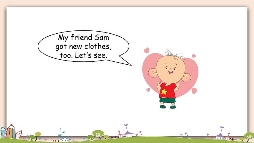 Mdoule 4 Unit 1  Mum bought a new T-shirt for me. 課件第8頁