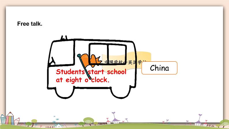 外研版英语五年级上册:Module 8 Unit 2 Yesterday I went to Sam and Amy's school 教学课件+素材07