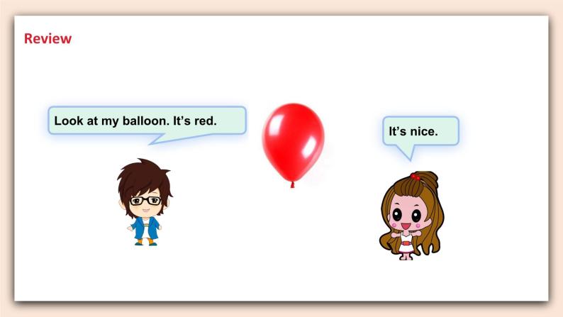 牛津译林版英语一年級上册 Unit 6 Look at my balloon 第二课时 课件+教案+练习04