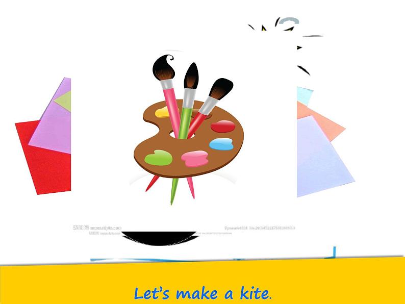湖南少年儿童出版社小学英语三年级起点五年级下册 Unit 3 Let 's make a kite 课件2第7页
