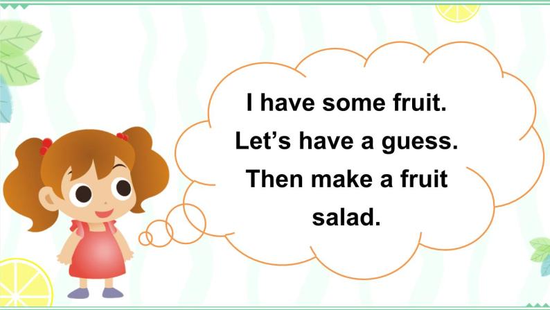 Unit 2 Let’s make a fruit salad Checkout time & Ticking time（课件+素材）译林版（三起）英语四年级上册07