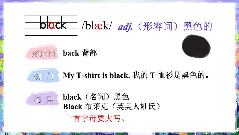Unit 6 Colours 单元重点单词讲解 (课件+素材)译林版(三起)英语三年级上册08
