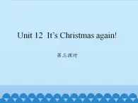 湖南少年儿童出版社小学英语三年级起点六年级上册 Unit 12 It's Christmas again!  课件2