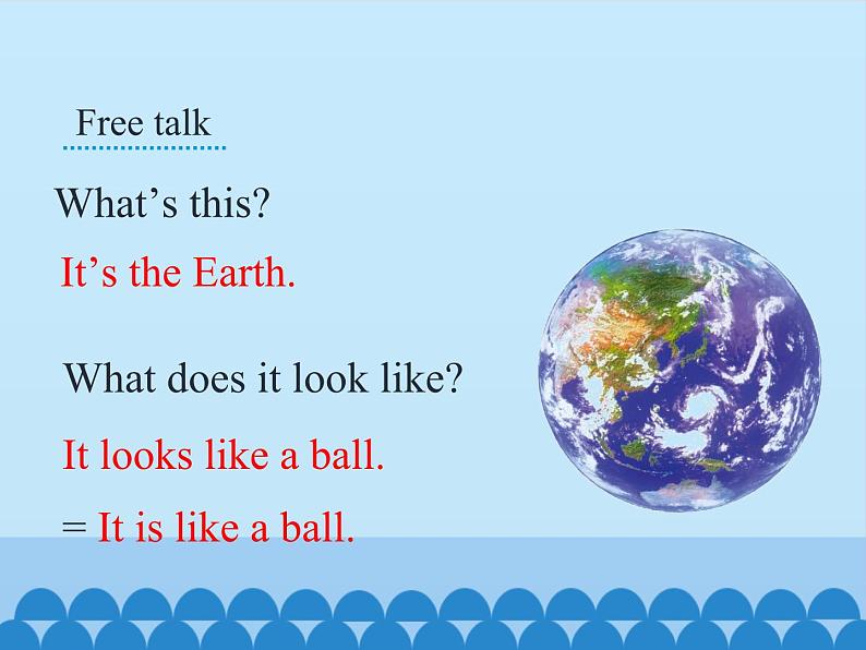 湖南少年儿童出版社小学英语三年级起点六年级下册 Unit 5 Our Earth looks like this in space 课件1第4页
