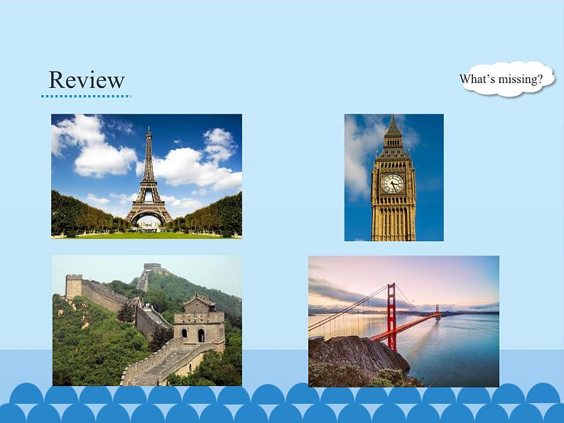 湖南少年儿童出版社小学英语三年级起点六年级下册 Unit 9 Look at these beautiful places in the world 课件102