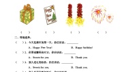 沪教牛津版(六三制一起)一年级下册Unit 11 New Year's Day优秀一课一练