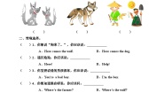沪教牛津版(六三制一起)Unit 12 A boy and a wolf精品第二课时练习