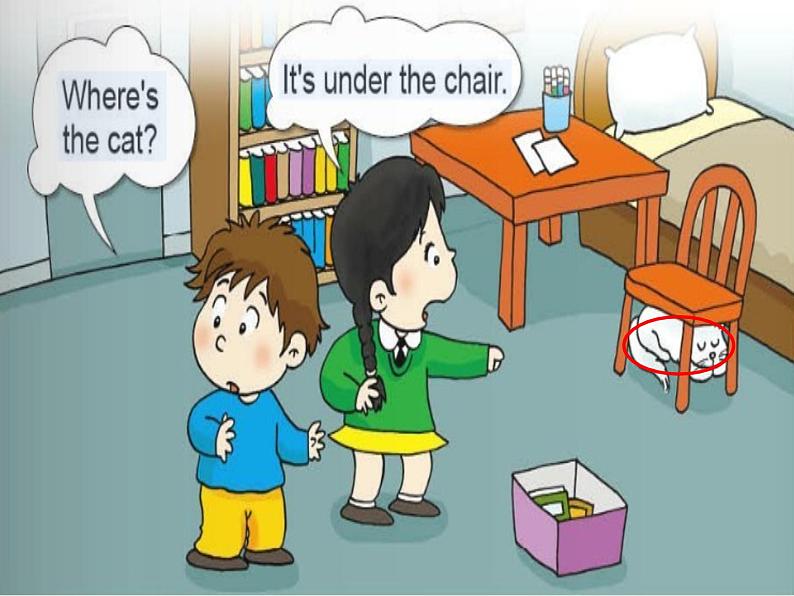 外研版(一年级起点)小学一年级英语下册 Module 2 Unit 2 The toy car is under the bed. 课件206