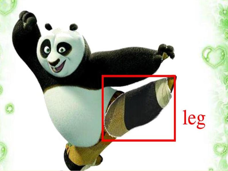 外研版(一年级起点)小学一年级英语下册 Module 4 Unit 2 These are your legs. 课件06