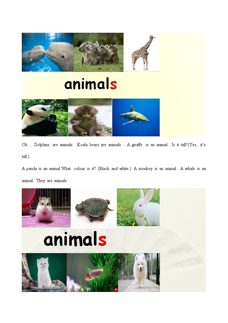 外研版(一年级起点)小学一年级英语下册 Module 7 Unit 1 There is a cat in the tree. 教案2第2页