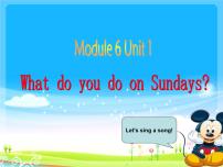 英语Module 6Unit 1 What do you do on Sundays?课文配套ppt课件